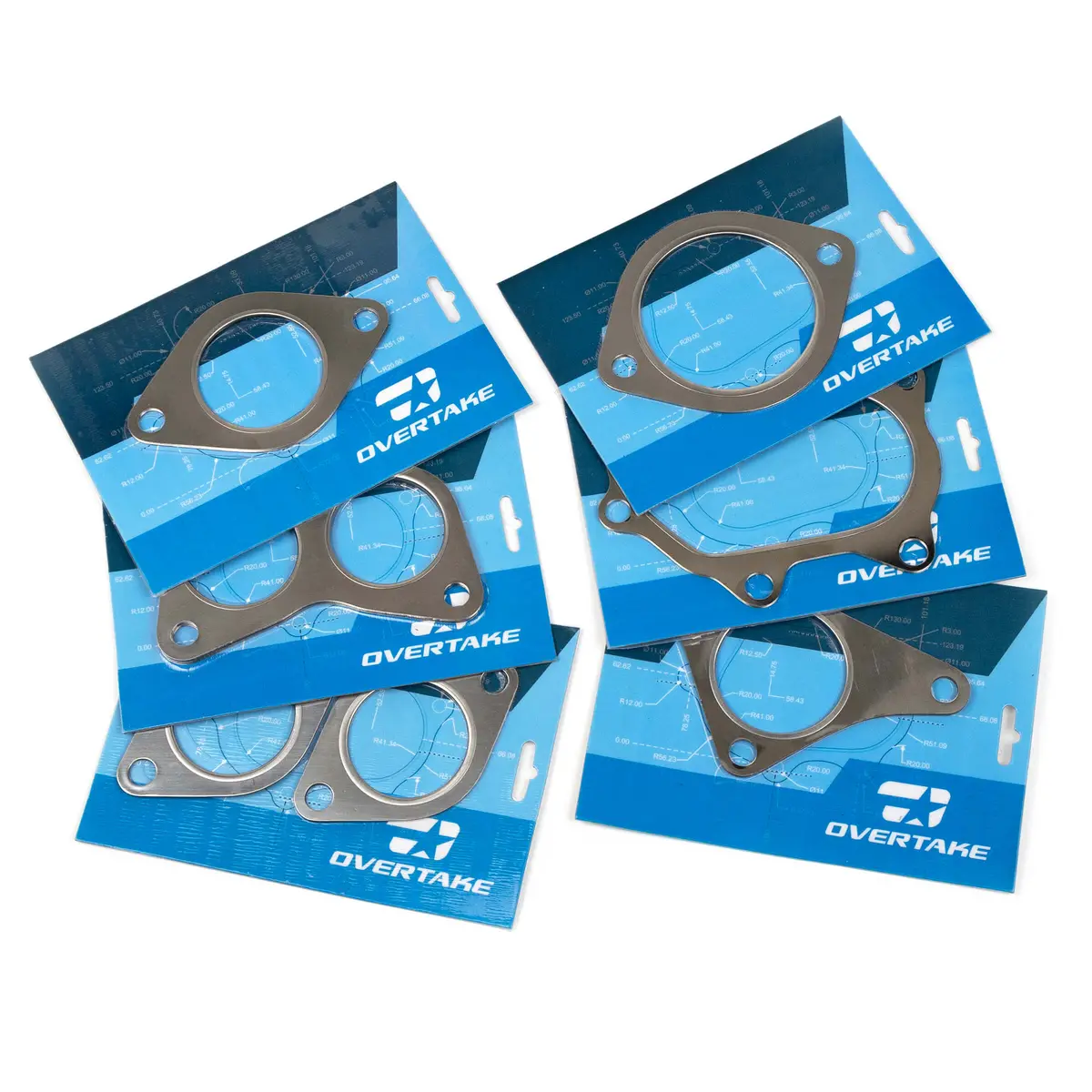 Overtake Exhaust Gasket Set - Subaru Wrx / Sti / Lgt / Fxt / Obxt (Ej Engine) 1