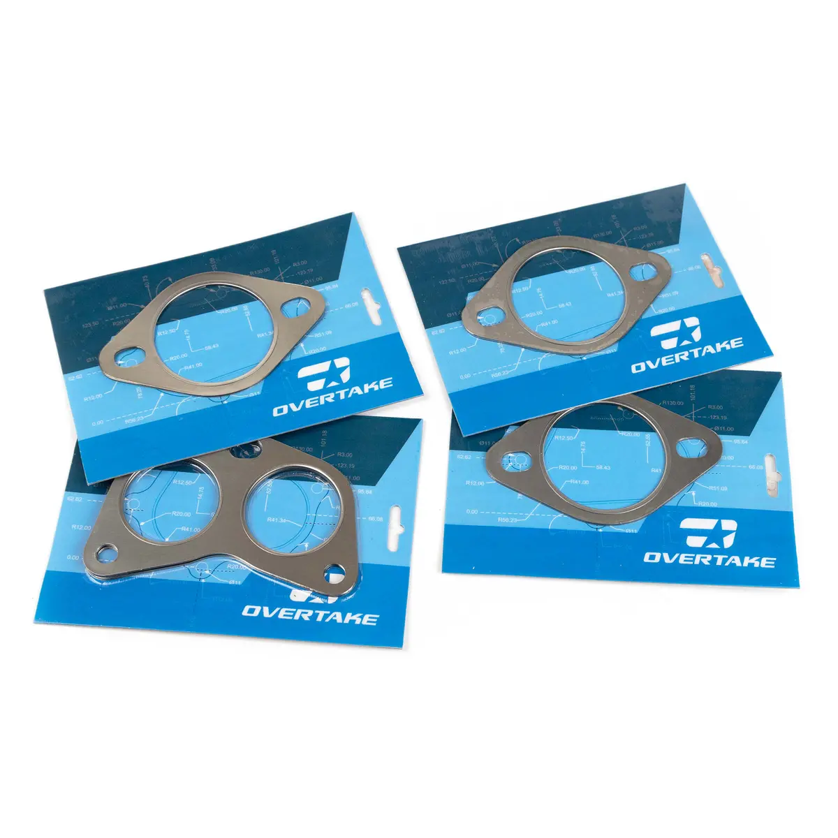 Overtake Exhaust Gasket Set - Subaru 2013-25 Brz / Toyota 2013-25 Frs / 86 1