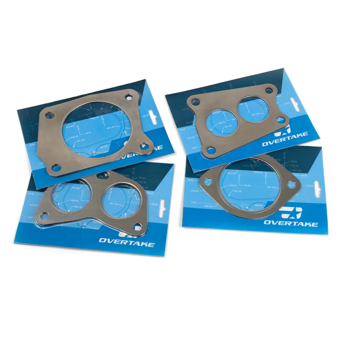 Overtake Exhaust Gasket Set - Subaru Wrx 2015-21, Fxt 14-18 1