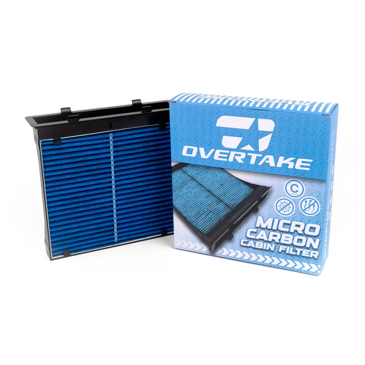 Overtake Micro Carbon Cabin Air Filter - Subaru 2008-21 Wrx / Sti 1