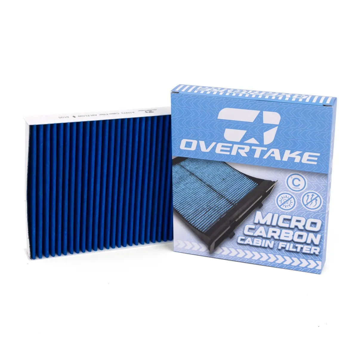 Overtake Micro Carbon Cabin Air Filter - Subaru 2002-07 Wrx / Sti 1