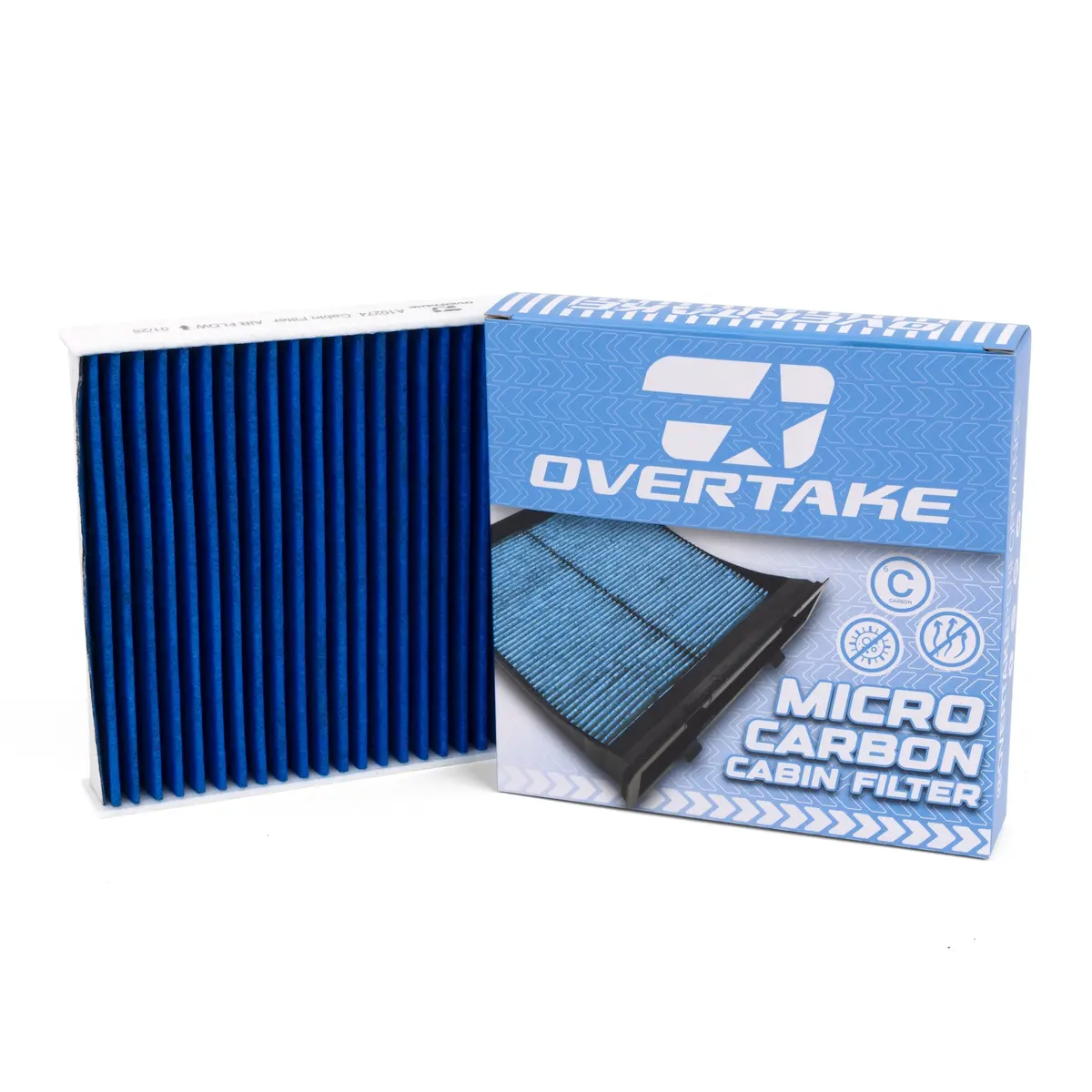 Overtake Micro Carbon Cabin Air Filter - Subaru 2013-25 Brz / Toyota 2013-25 Frs / 86 1
