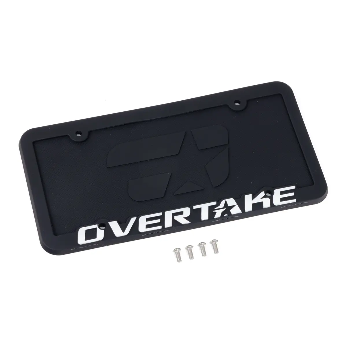 Overtake License Plate "Floppy Frame" - Silicone 1