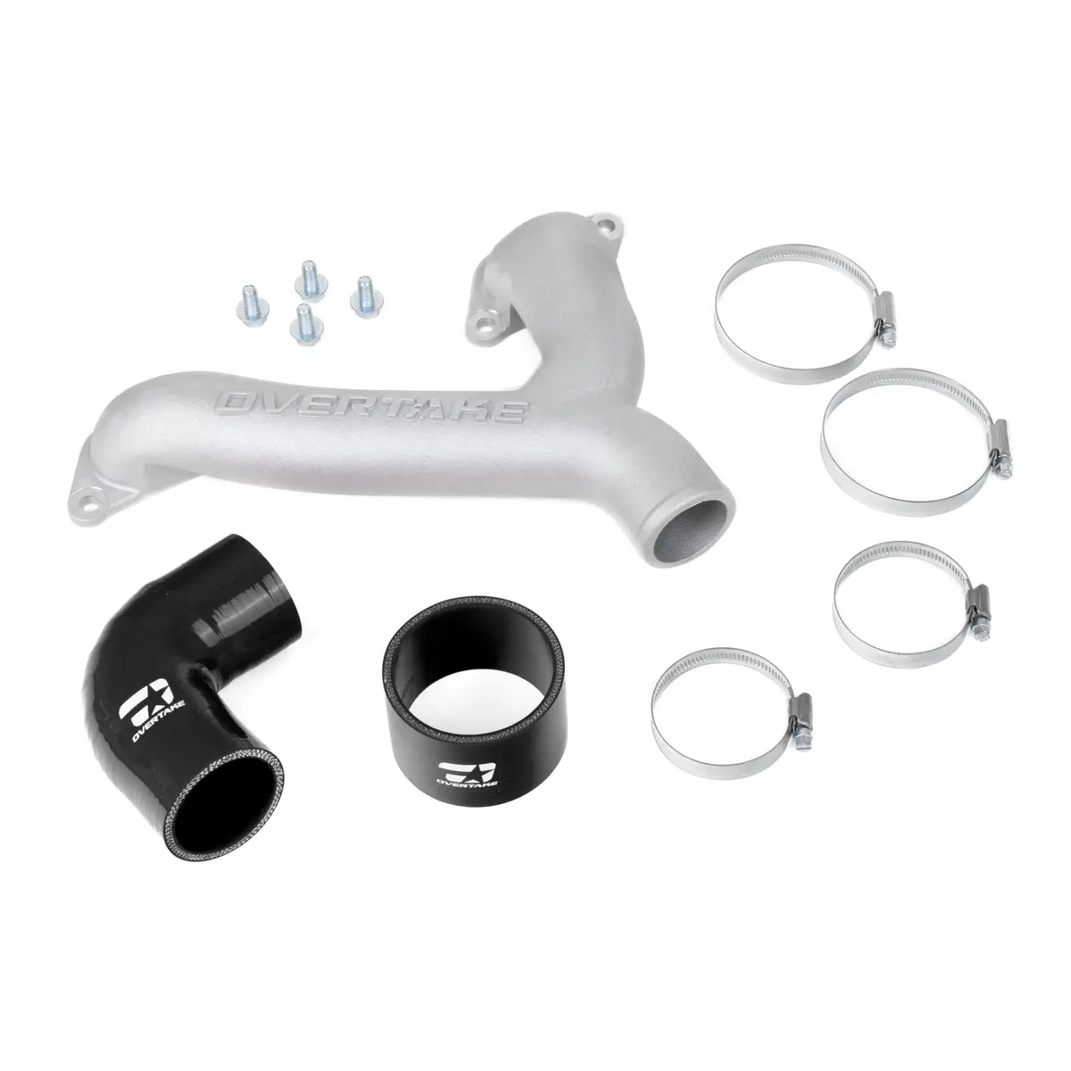 Overtake Top Mount Intercooler Y-Pipe Kit - Subaru 2004-21 Sti 1