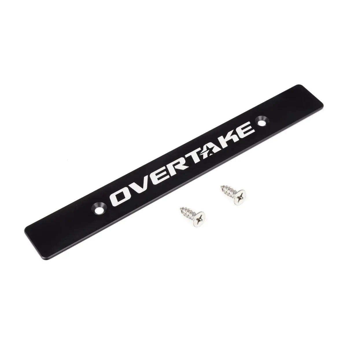 Overtake Front License Plate Delete - Universal 1