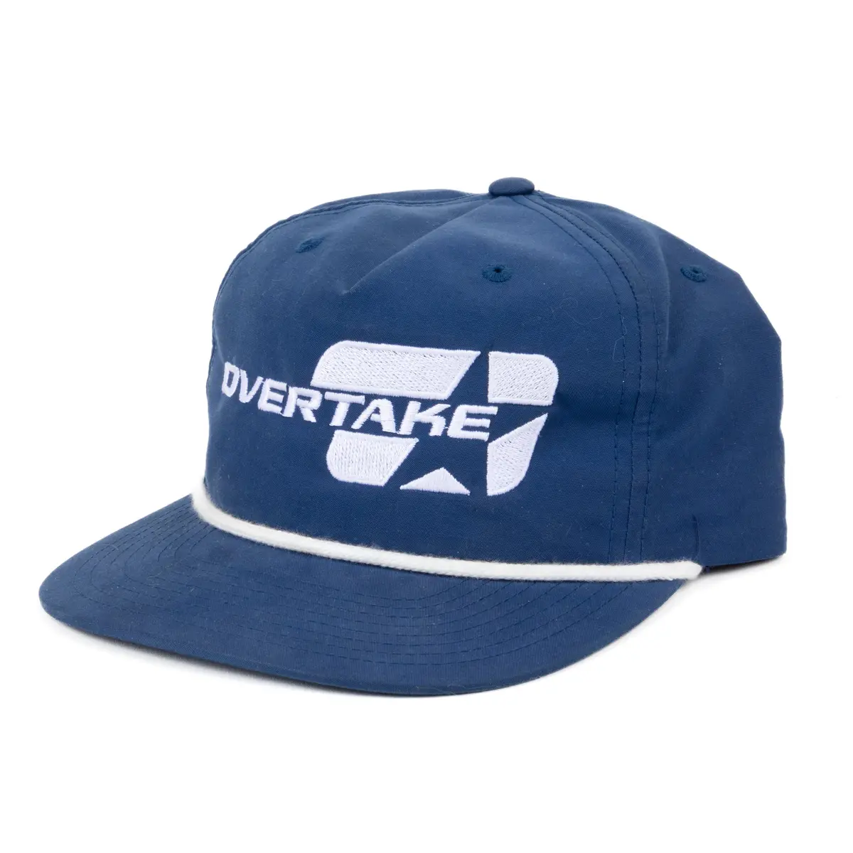 Overtake Snapback Rope Hat - Navy Blue 1