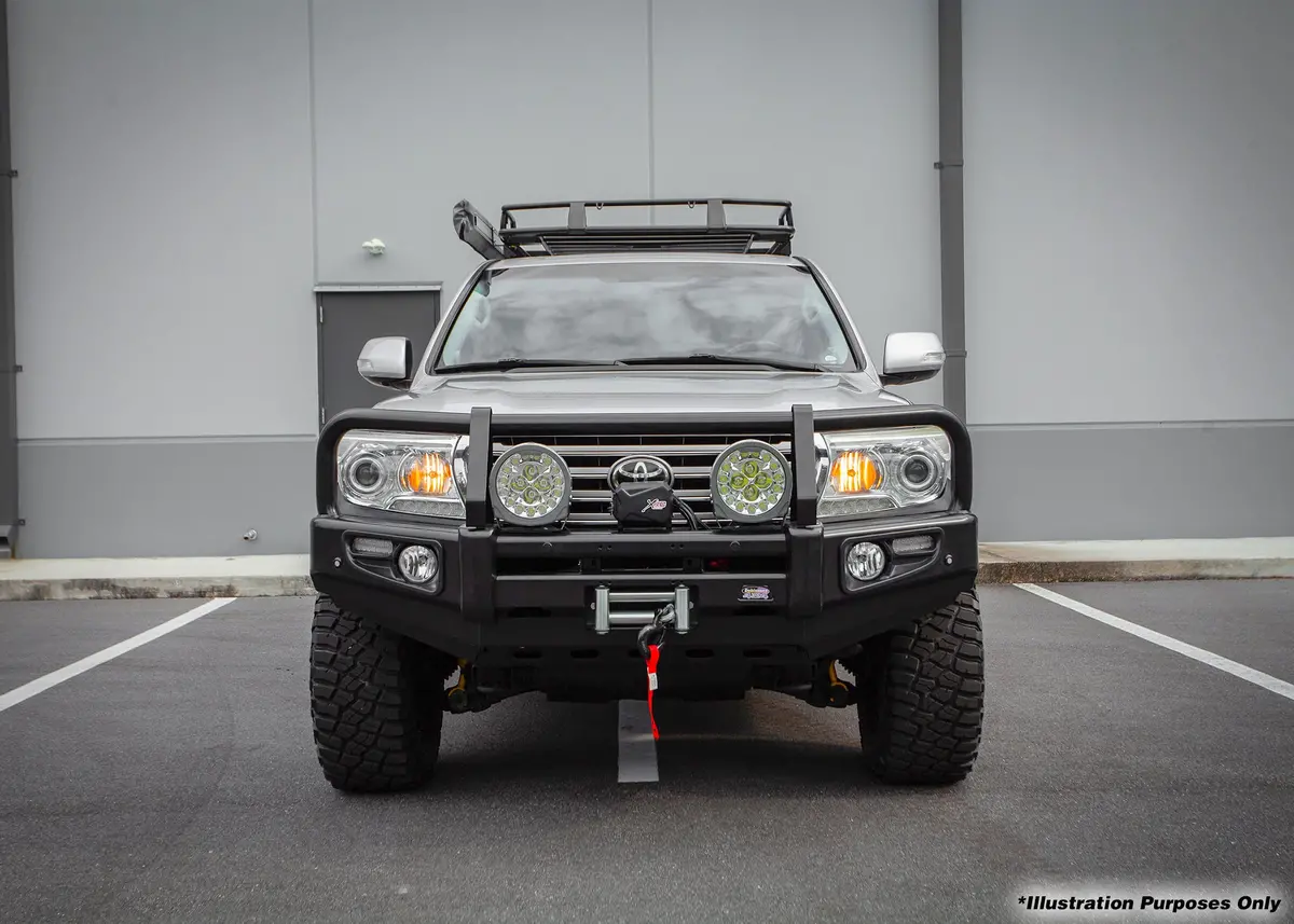 Dobinsons Bull Bar Black Deluxe For Toyota Land Cruiser 200 Series 2008-2015 - Bu59-3696 1