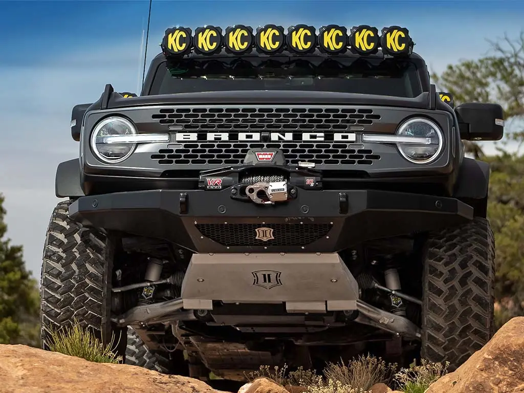 Icon 2021-2023 Bronco Hoss 2.0 Pkg 0-2" Lift Stage 1 Suspension System 2
