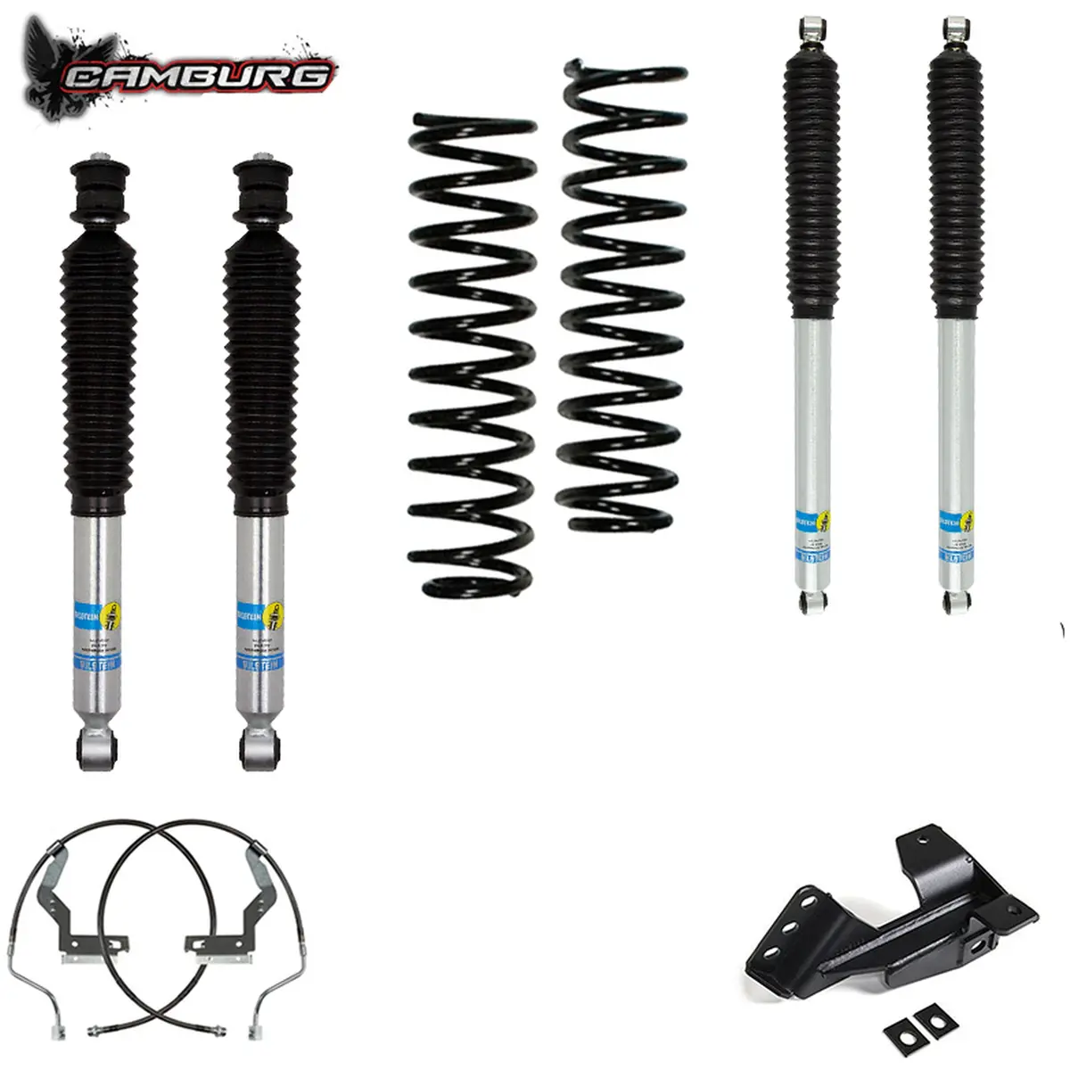 Camburg Engineering 2017-2024 F-250 Super Duty | F-350 Super Duty Diesel Bilstein 5100 Camburg Series Leveling Kit 1