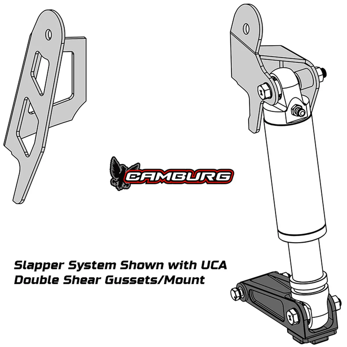 Camburg Engineering 2017-2020 Ford F-150 Raptor Fox 2.5 Camburg Series Bump Stop Kit 1