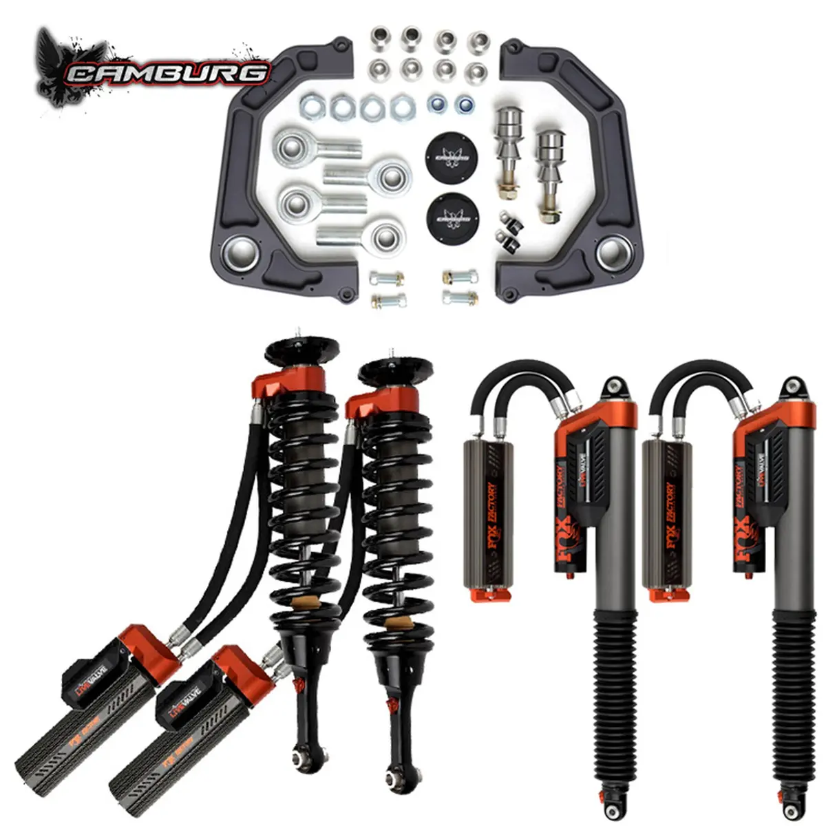 Camburg Engineering 2019-2020 Ford F-150 Raptor Fox 3.0 Live Valve Kinetik Series Lift Kit 1