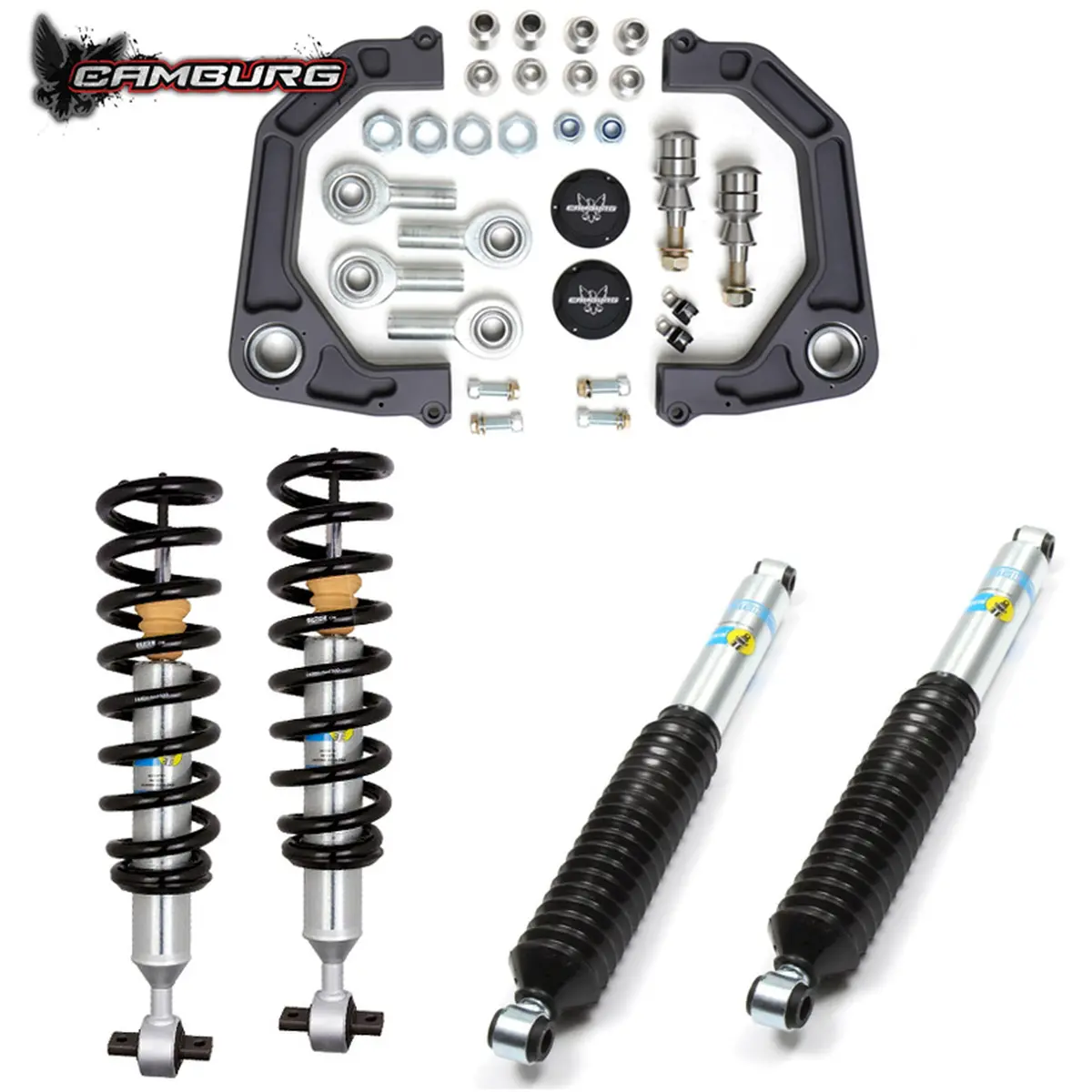 Camburg Engineering 2015-2020 Ford F-150 Excludes Raptor Bilstein 6112 Kinetik Series Lift Kit 1