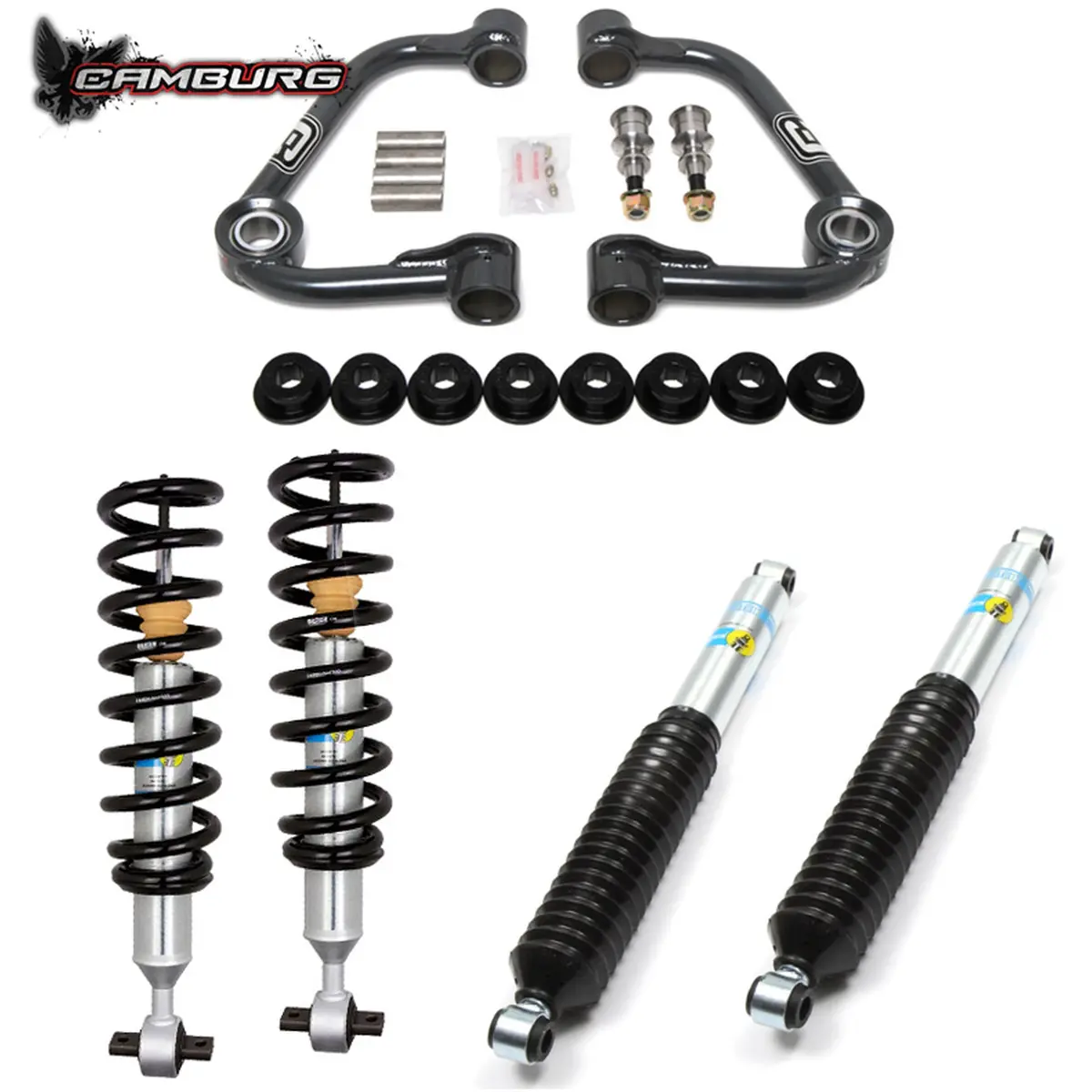 Camburg Engineering 2015-2020 Ford F-150 Excludes Raptor Bilstein 6112 Camburg Series Lift Kit 1