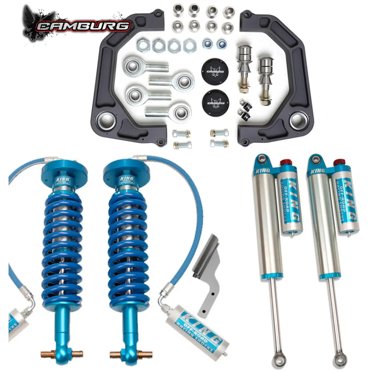 Camburg Engineering 2014-2014 Ford F-150 Excludes Raptor King 2.5 Kinetik Series Lift Kit 1