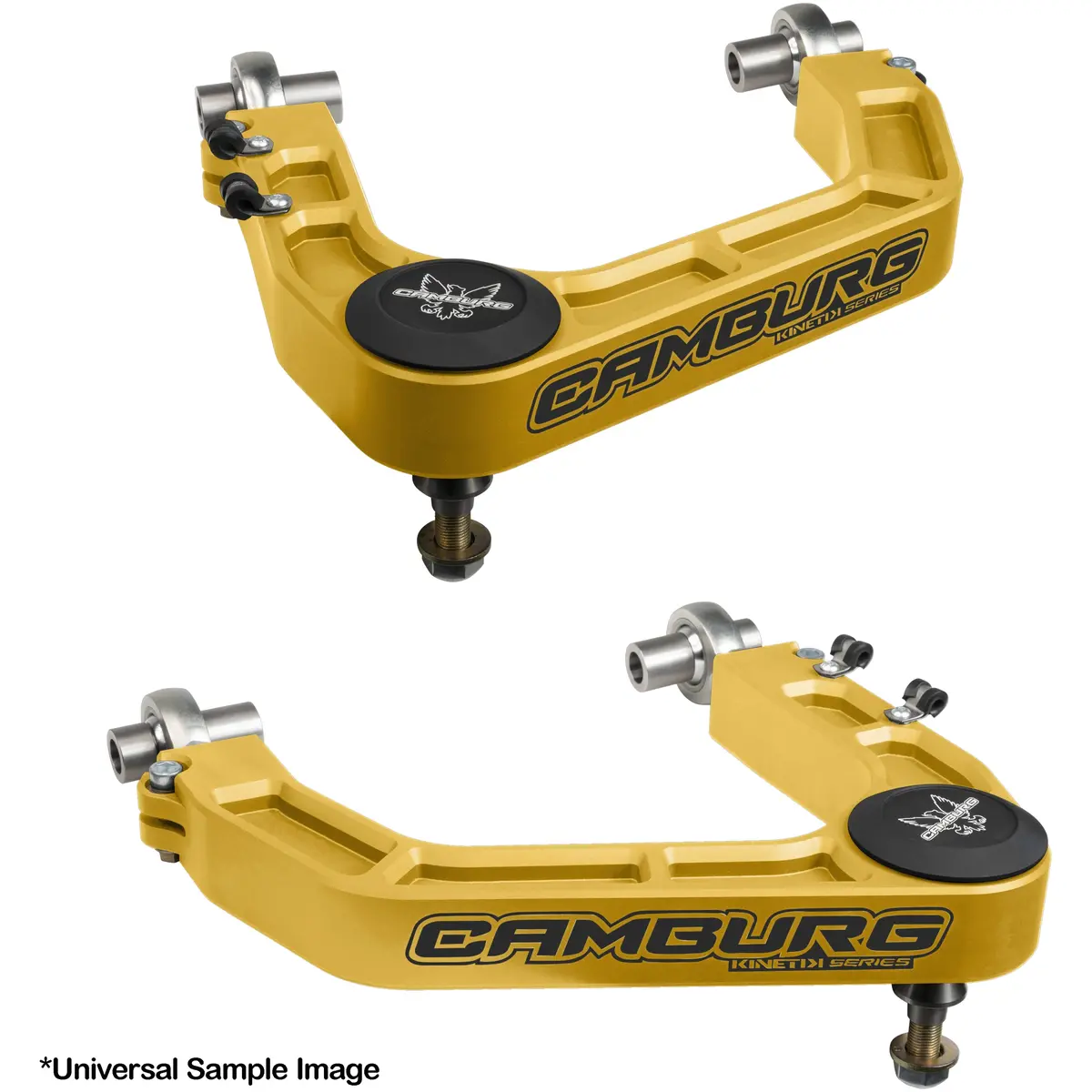 Camburg Engineering 2021-2024 Ford F-150 Excludes Raptor Gold Kinetik Series Control Arm Kit 1