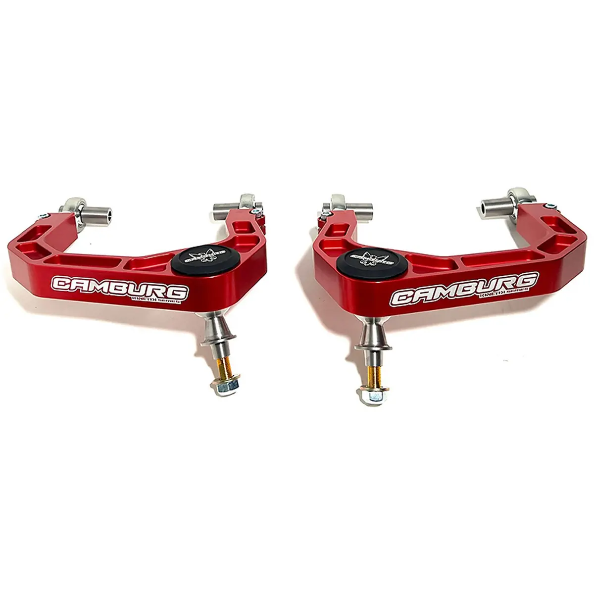 Camburg Engineering 2021-2025 Ford Bronco Excludes Raptor Red Kinetik Series Control Arm Kit 1