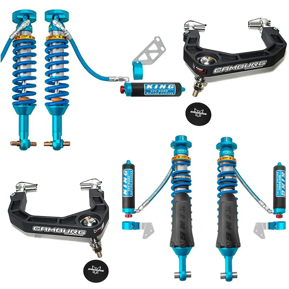 Camburg Engineering 2021-2025 Ford Bronco Excludes Raptor King 2.5 Kinetik Series Lift Kit 1