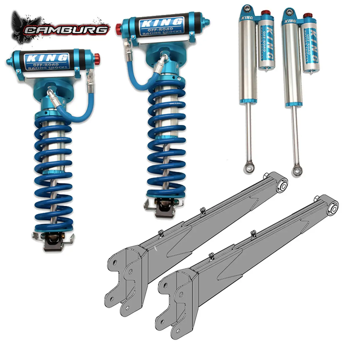 Camburg Engineering 2005-2016 F-250 Super Duty | F-350 Super Duty King 3.0 Camburg Series Lift Kit 1