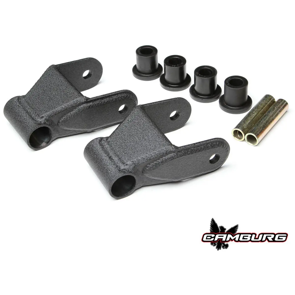 Camburg Engineering 2004-2014 Ford F-150 Svt Raptor Mig Welded Camburg Series Leaf Spring Shackle Kit 1