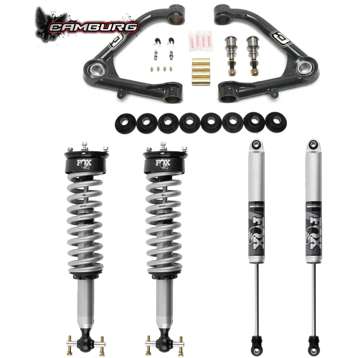 Camburg Engineering 2019-2024 Chevrolet Silverado 1500 | Gmc Sierra 1500 Excludes Trail Boss/At4 Fox 2.0 Performance Camburg Series Lift Kit 1
