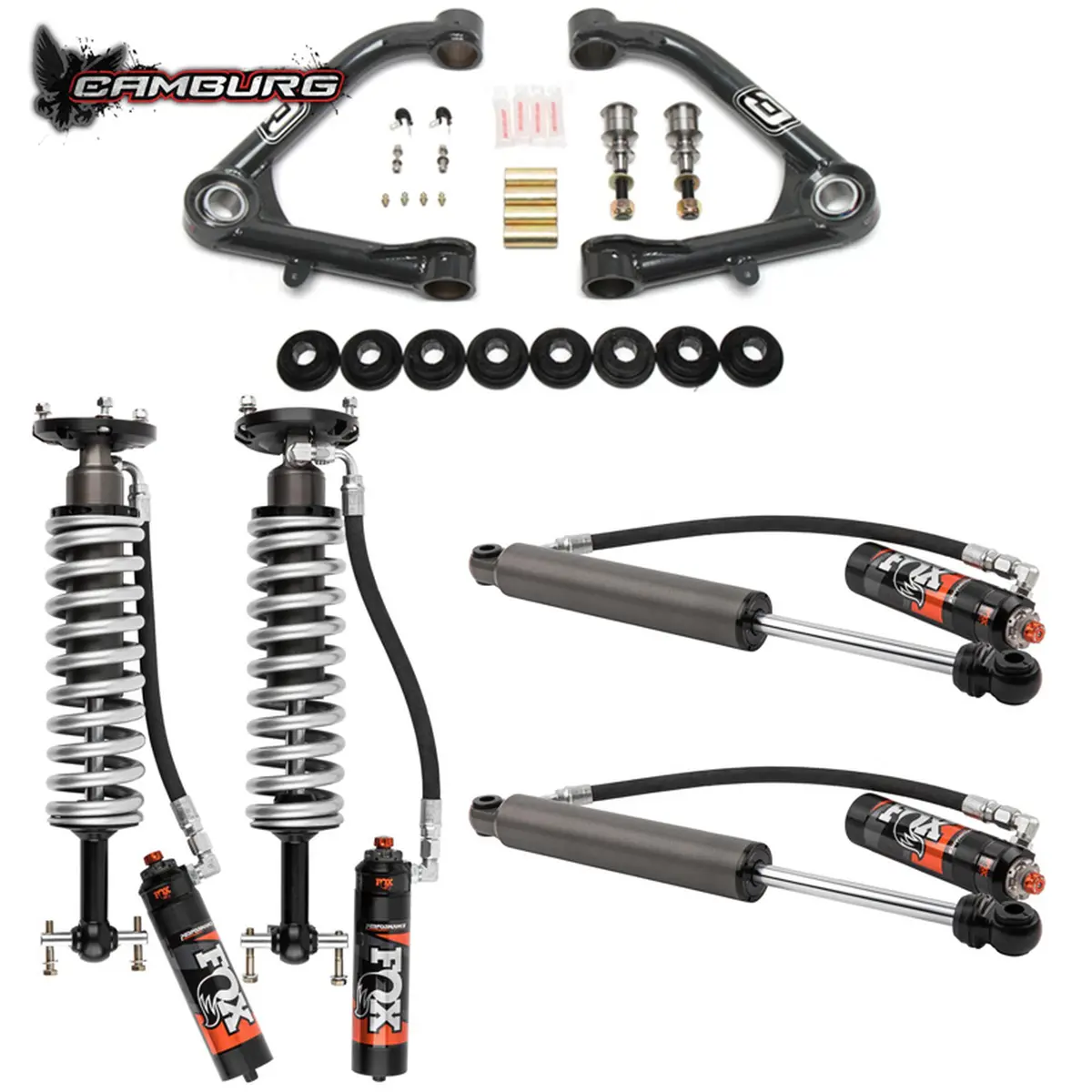Camburg Engineering 2019-2024 Chevrolet Silverado 1500 | Gmc Sierra 1500 Trail Boss/At4 Fox 2.5 Elite Dsc Camburg Series Lift Kit 1