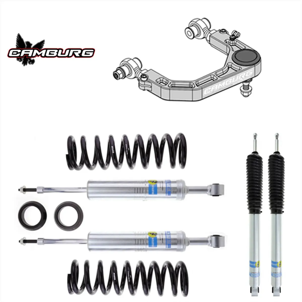 Camburg Engineering 2007-2021 Toyota Tundra Bilstein 6112 Kinetik Series Lift Kit 1