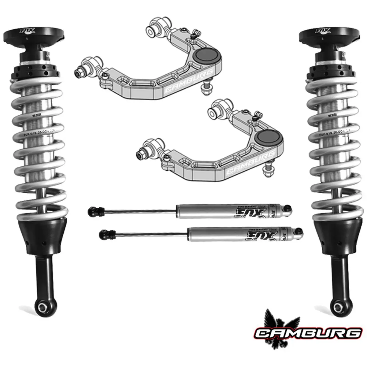 Camburg Engineering Fox 2.5 Performance Kinetik Series Lift Kit Cam-310099-K 1