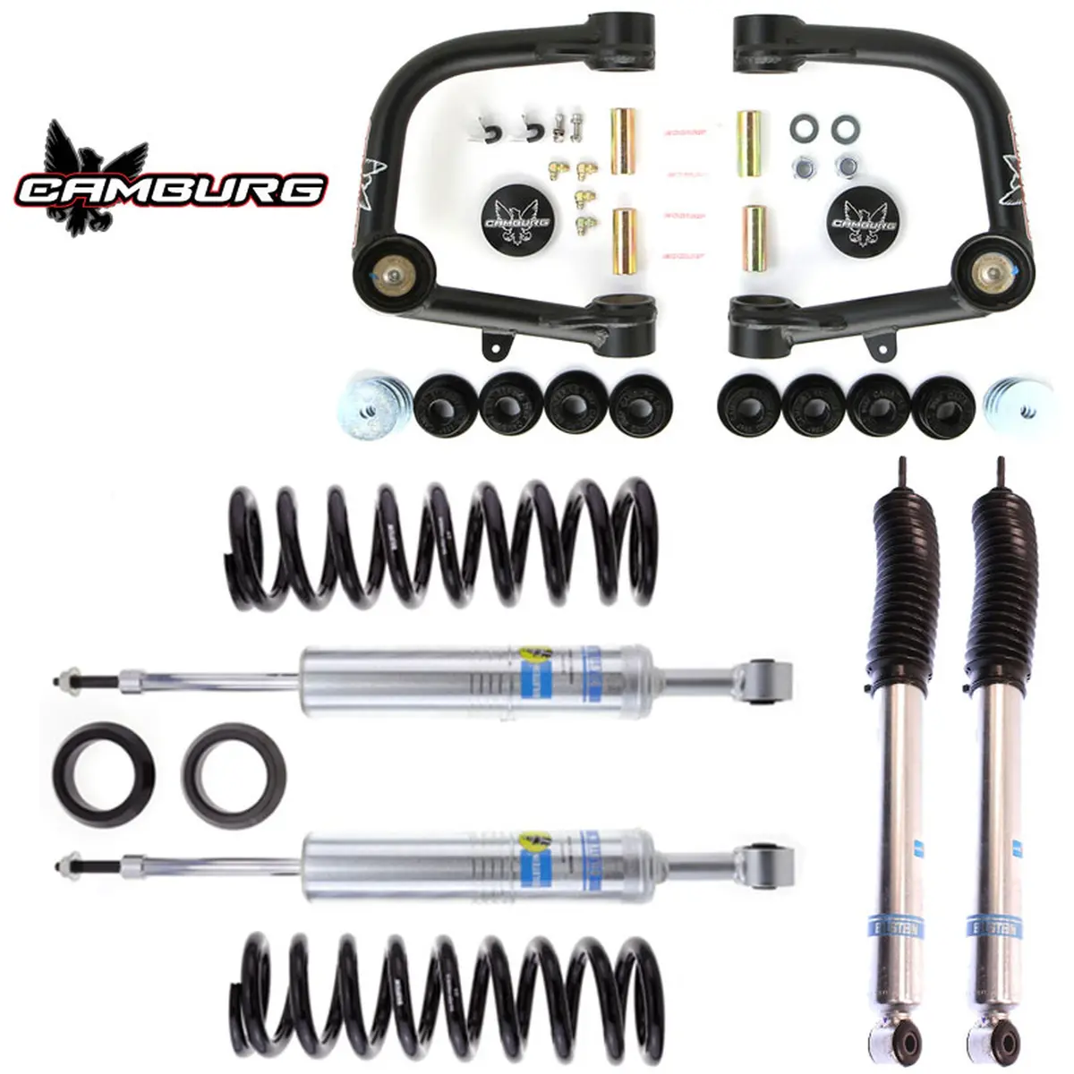Camburg Engineering 2016-2023 Toyota Tacoma Bilstein 6112 Camburg Series Lift Kit 1