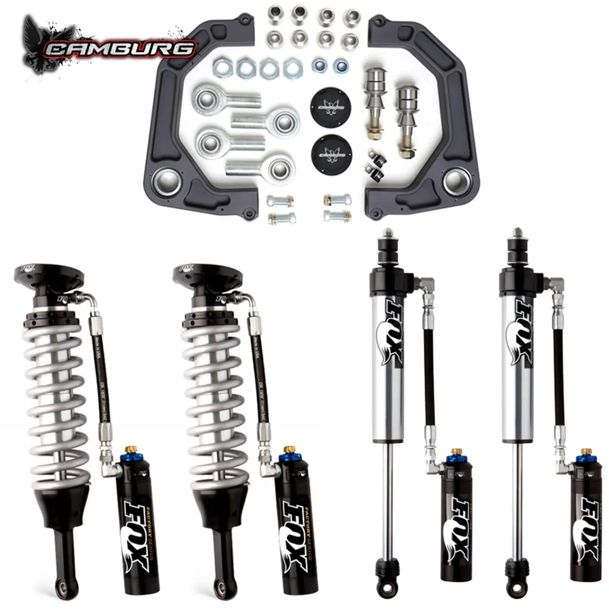 Camburg Engineering 2007-2021 Toyota Tundra Fox 2.5 Factory Dsc Kinetik Series Lift Kit 1