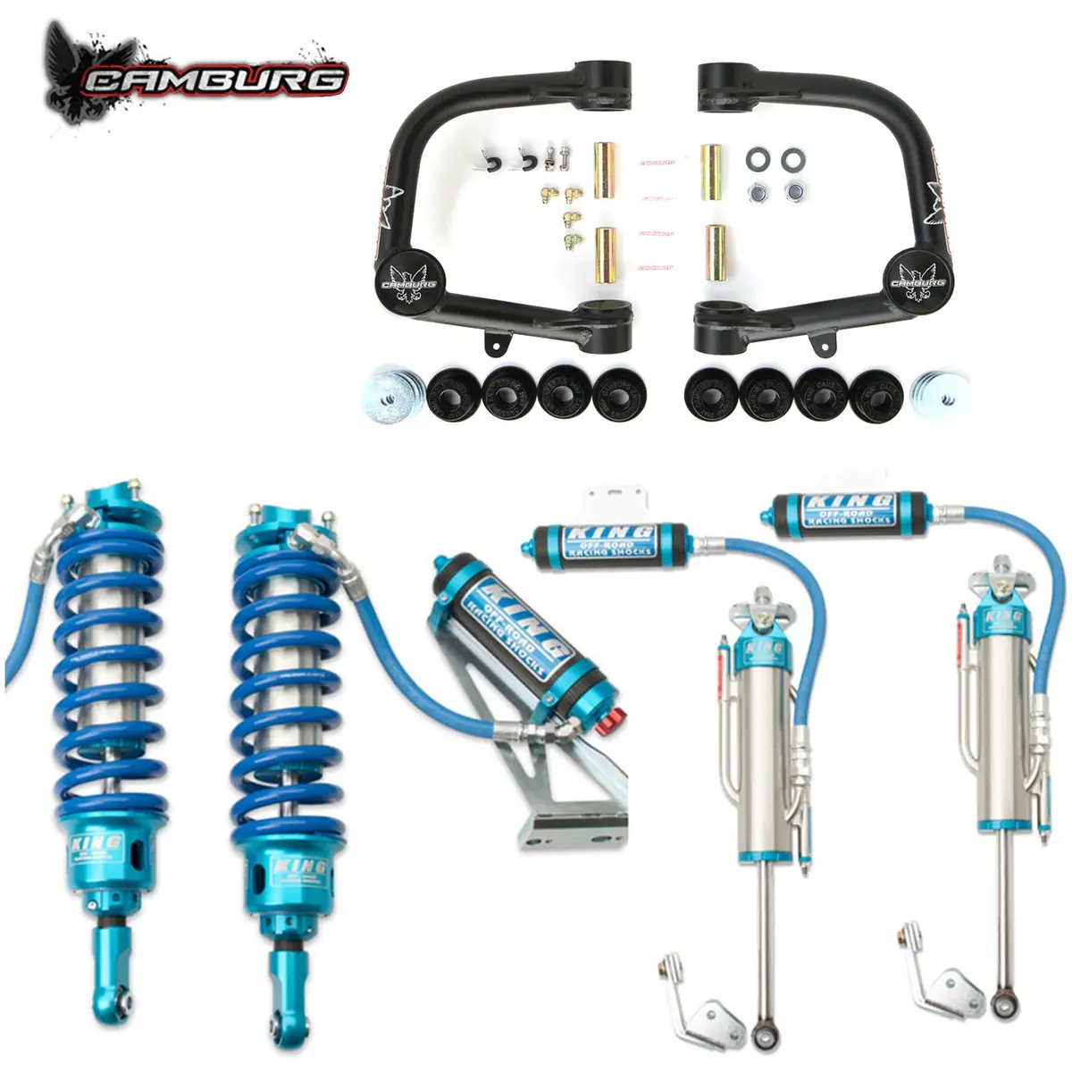 Camburg Engineering 2005-2023 Toyota Tacoma Excludes X-Runner King 3.0 Camburg Series Lift Kit 1