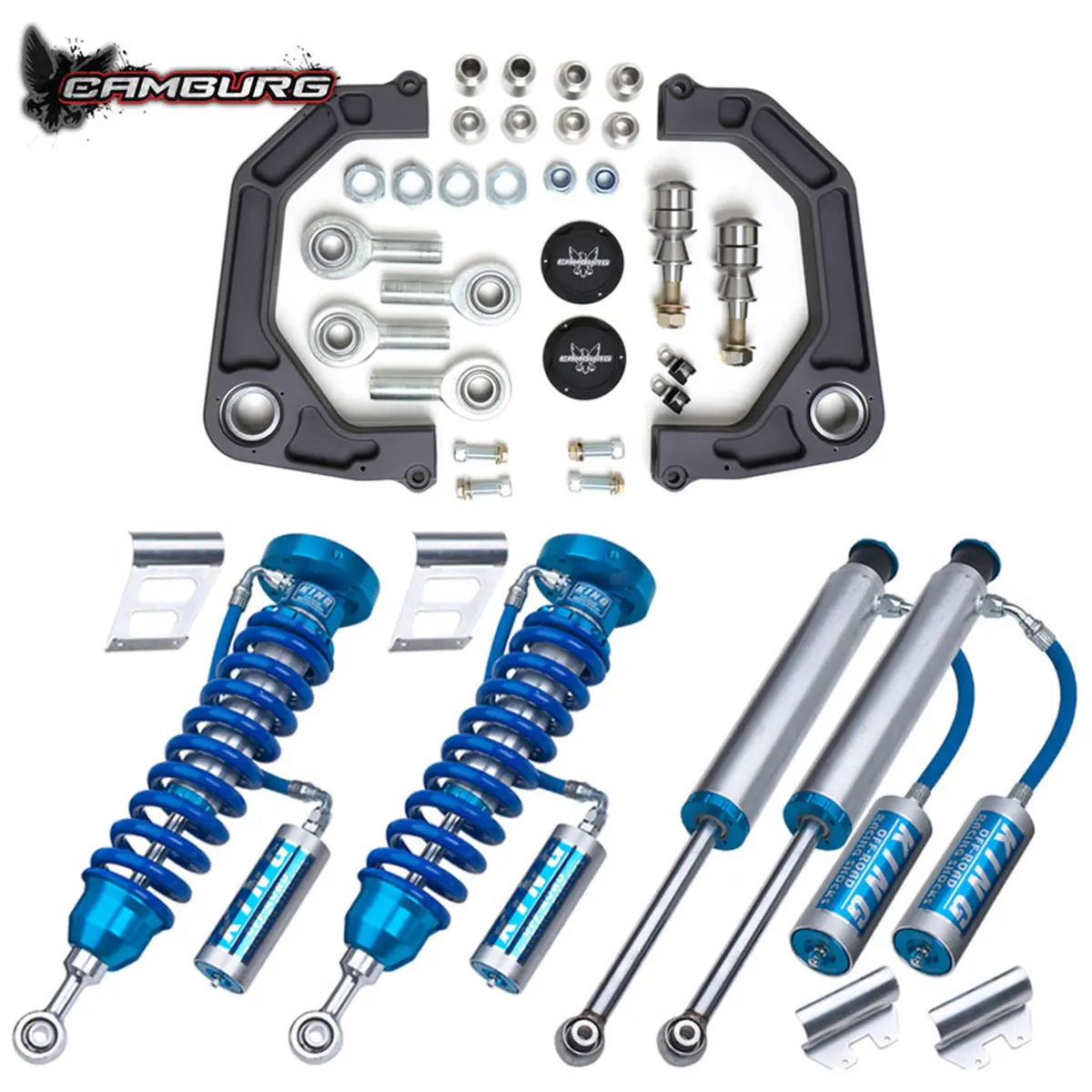 Camburg Engineering 2005-2023 Toyota Tacoma Excludes X-Runner King 2.5 Kinetik Series Lift Kit 1