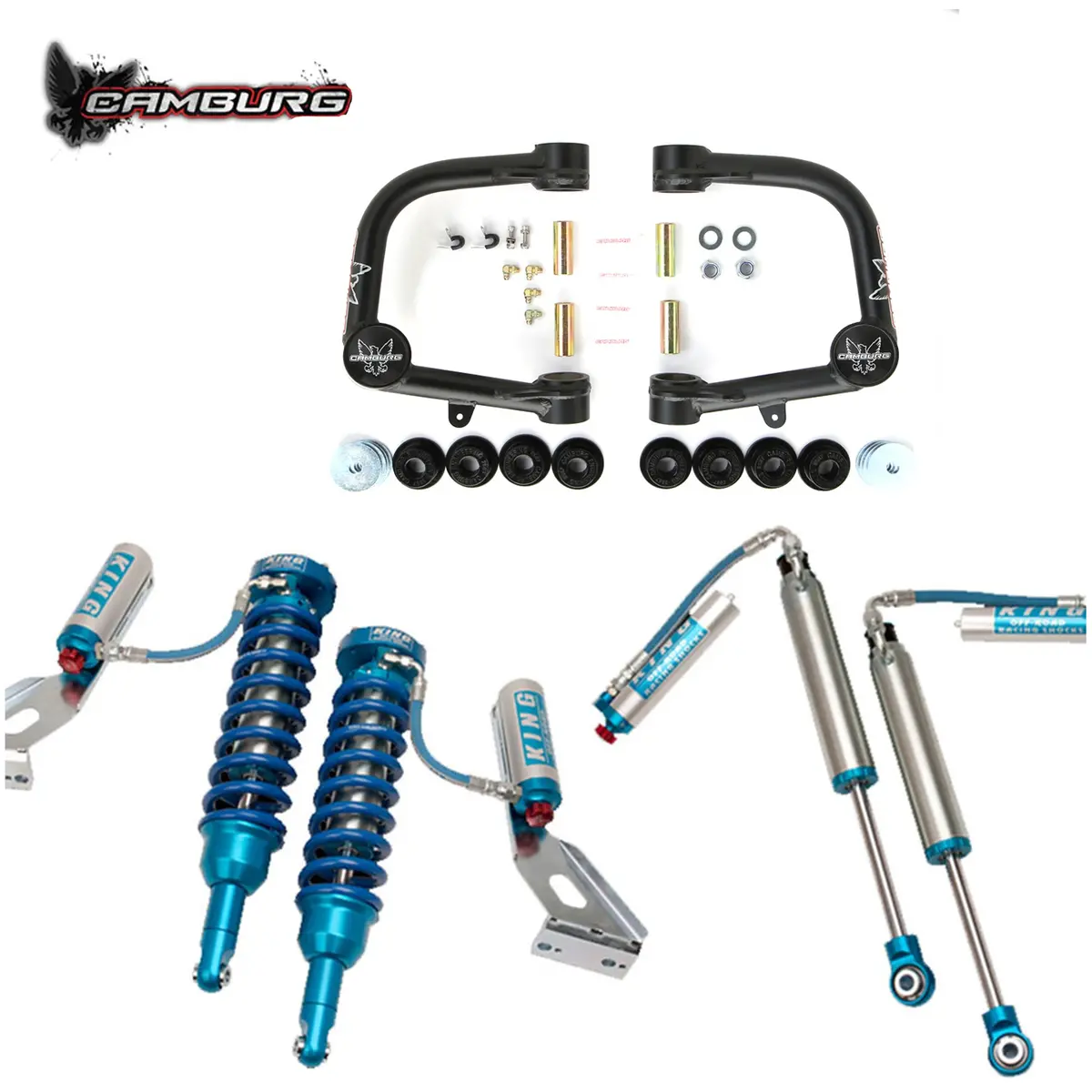 Camburg Engineering 2010-2014 Fj Cruiser | 2010-2024 4Runner King 2.5 Camburg Series Lift Kit 1