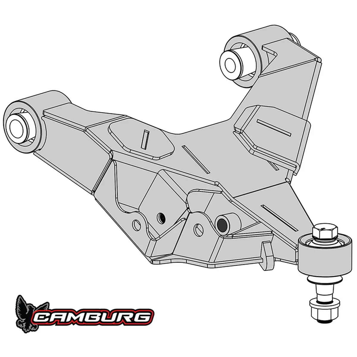 Camburg Engineering 2008-2021 Toyota Land Cruiser 200 Camburg Series Control Arm Kit 1