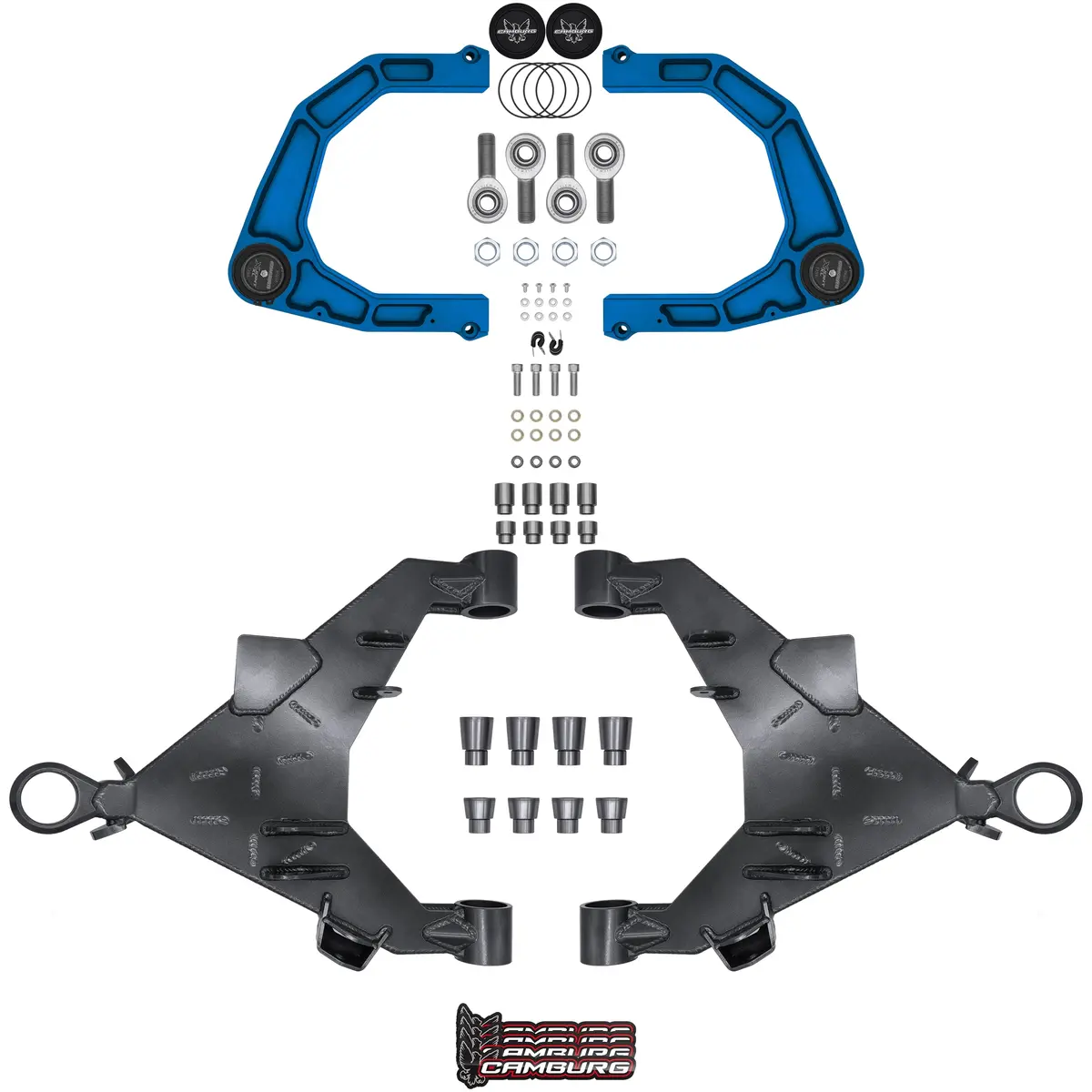 Camburg Engineering 2022-2024 Toyota Tundra Blue Kinetik X-Joint Xl Trail Series Long Travel Kit 1