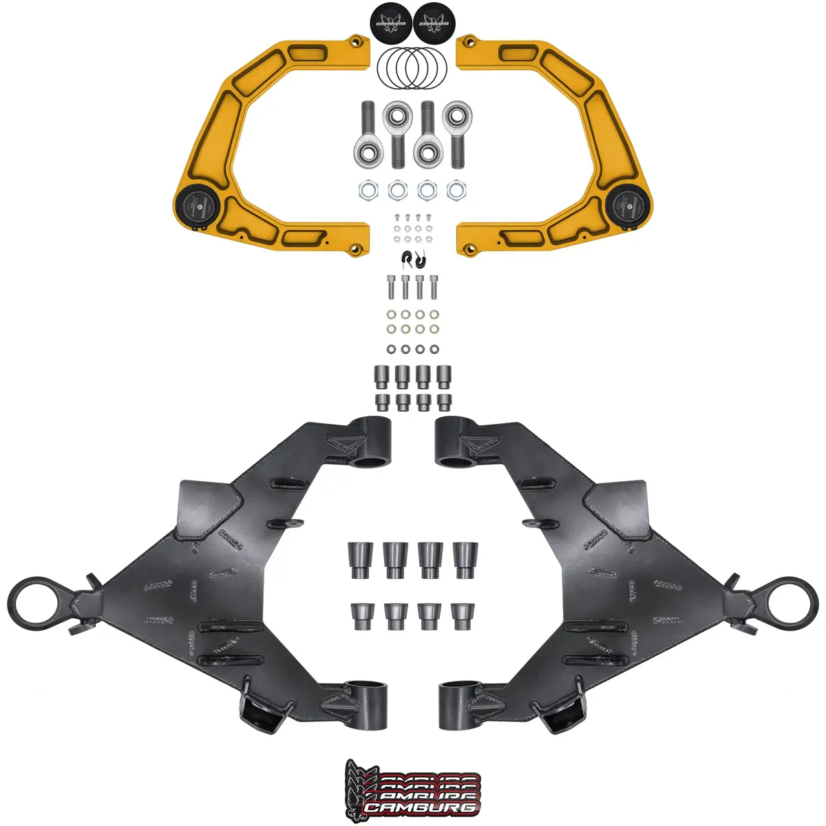 Camburg Engineering 2022-2024 Toyota Tundra Gold Kinetik X-Joint Xl Trail Series Long Travel Kit 1