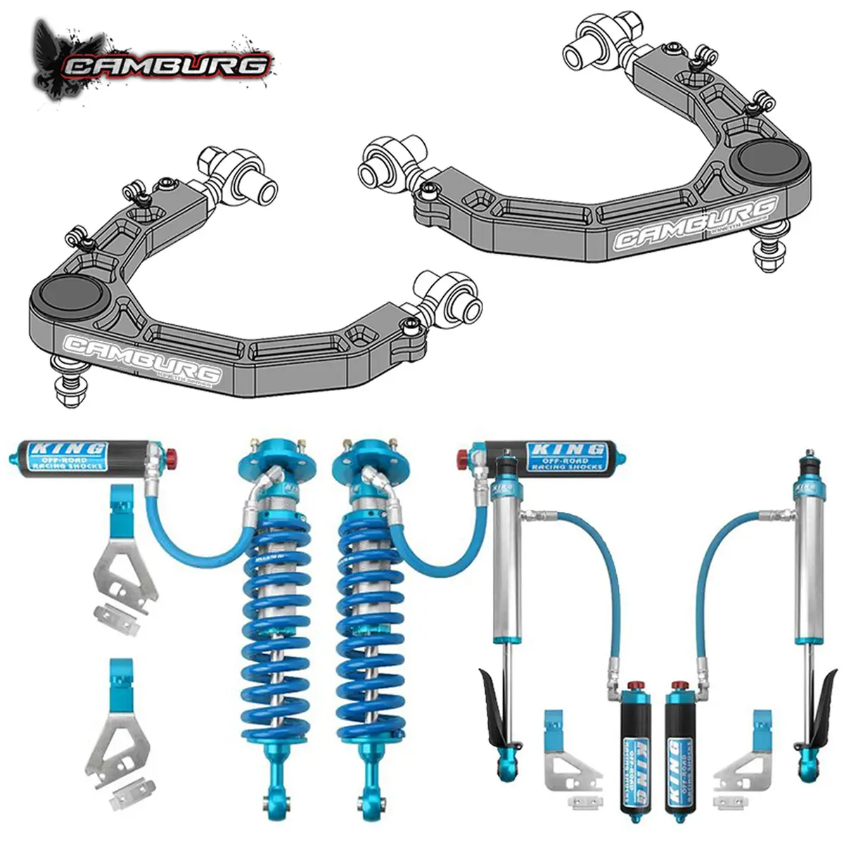 Camburg Engineering 2023-2025 Toyota Sequoia Kinetik Series Lift Kit 1