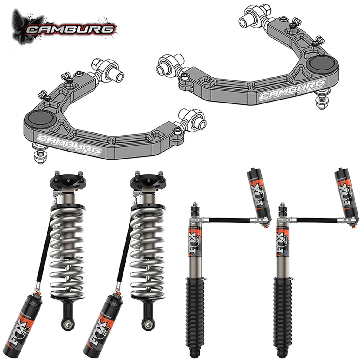 Camburg Engineering 2022-2024 Toyota Tundra Fox 2.5 Elite Dsc Kinetik Series Lift Kit 1
