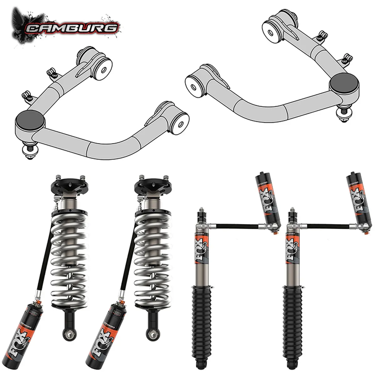 Camburg Engineering 2022-2024 Toyota Tundra Fox 2.5 Elite Camburg Series Lift Kit 1