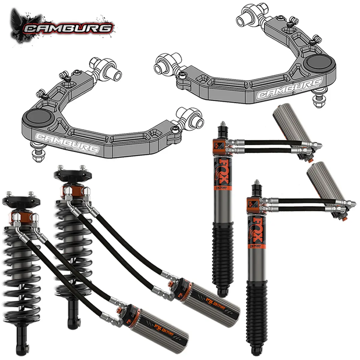 Camburg Engineering 2022-2024 Toyota Tundra Fox 3.0 Dsc Kinetik Series Lift Kit 1