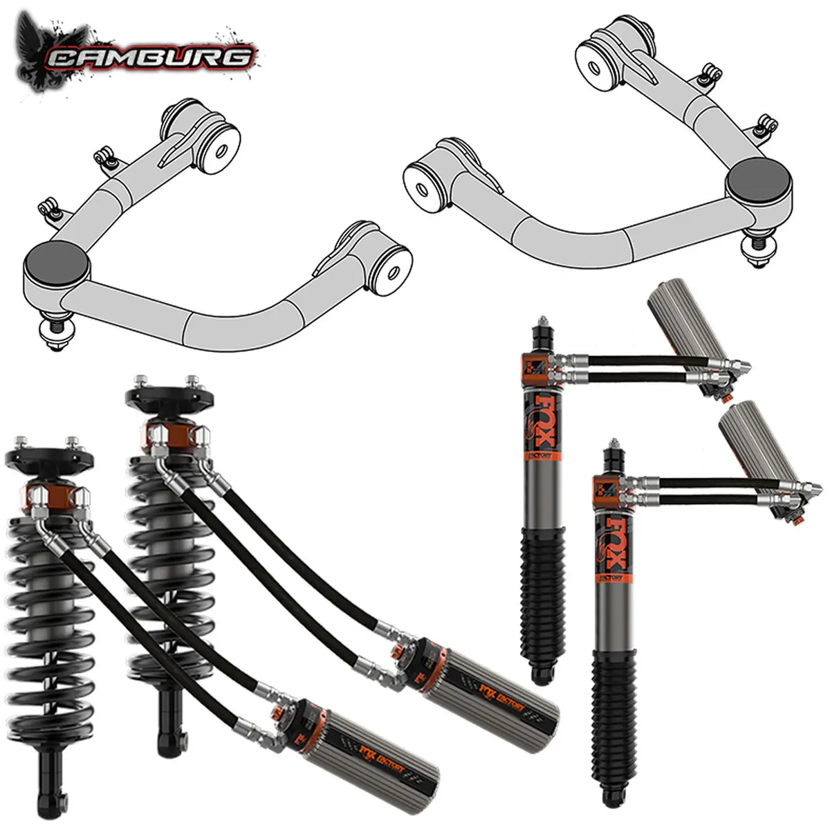 Camburg Engineering 2022-2024 Toyota Tundra Fox 3.0 Dsc Camburg Series Lift Kit 1