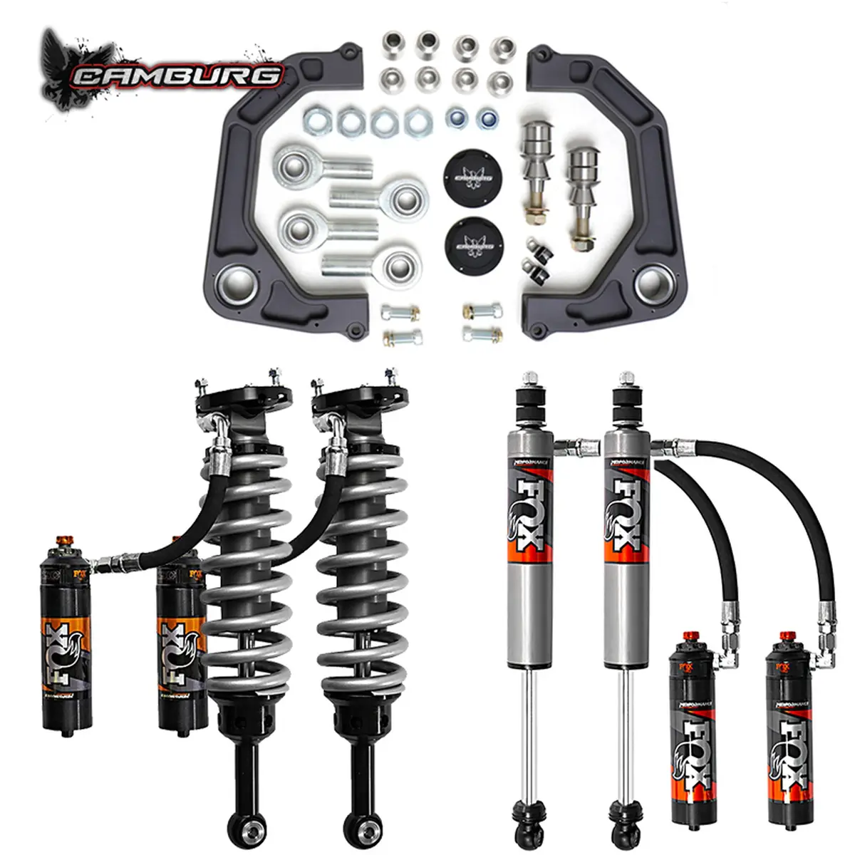 Camburg Engineering 2003-2024 4Runner | 2007-2014 Fj Cruiser Fox 2.5 Performance Elite Dsc Kinetik Series Lift Kit 1