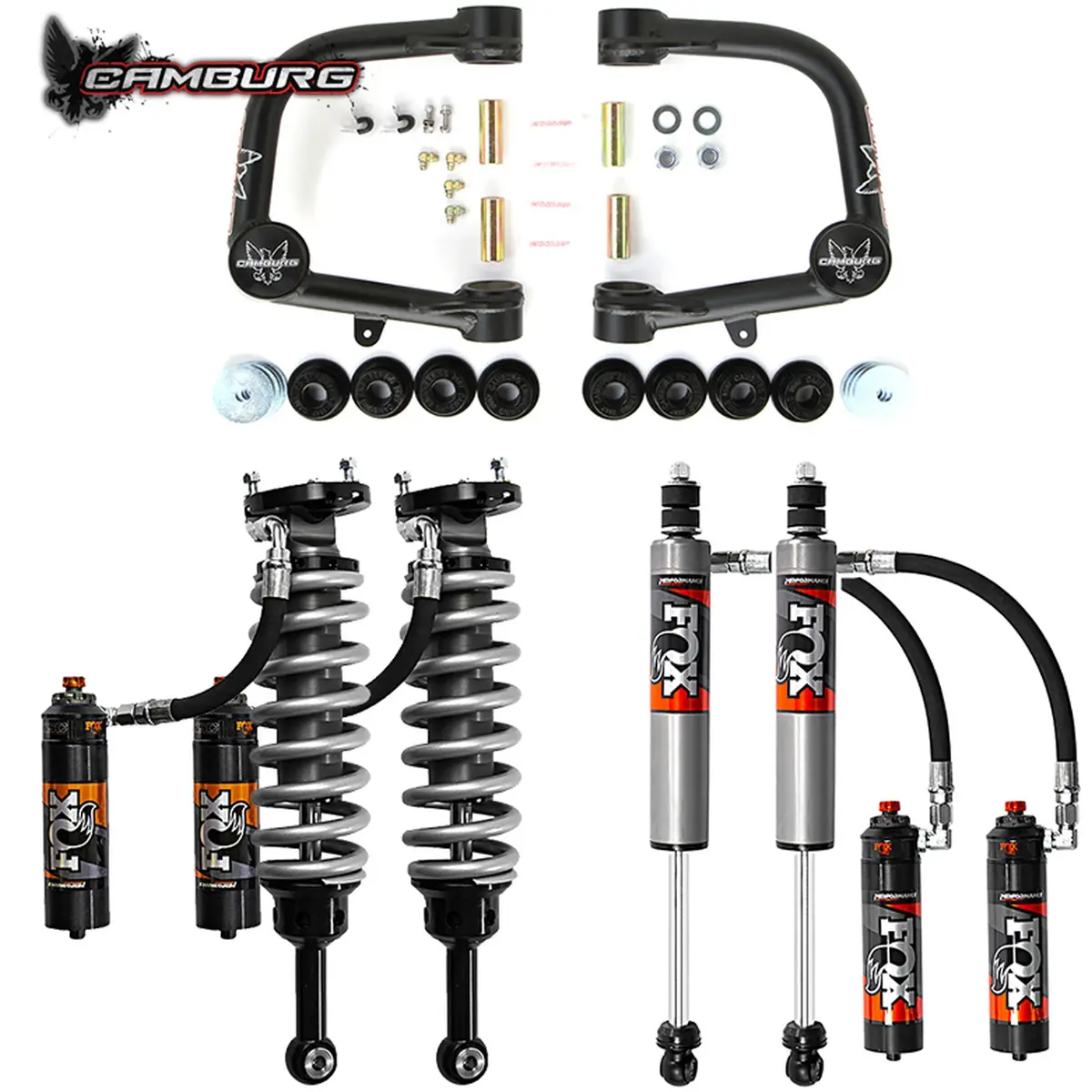 Camburg Engineering 2003-2024 4Runner | 2007-2014 Fj Cruiser Fox 2.5 Performance Elite Dsc Camburg Series Lift Kit 1