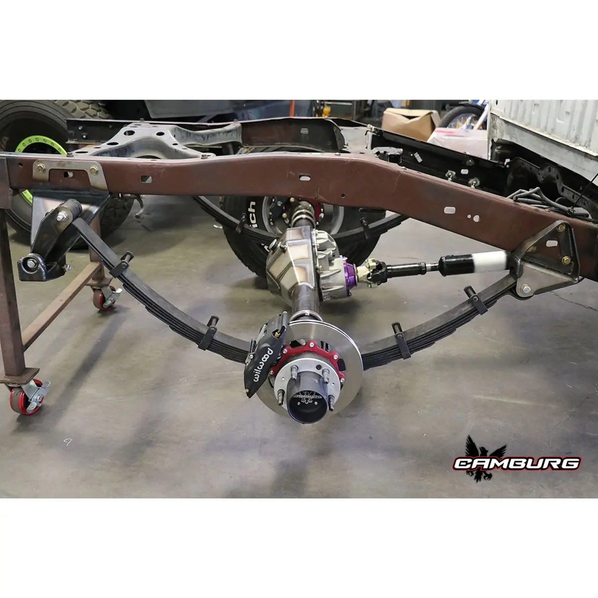 Camburg Engineering 2005-2023 Toyota Tacoma Excludes X-Runner E-30Hd Racing Setup Camburg Series Leaf Spring Kit 1