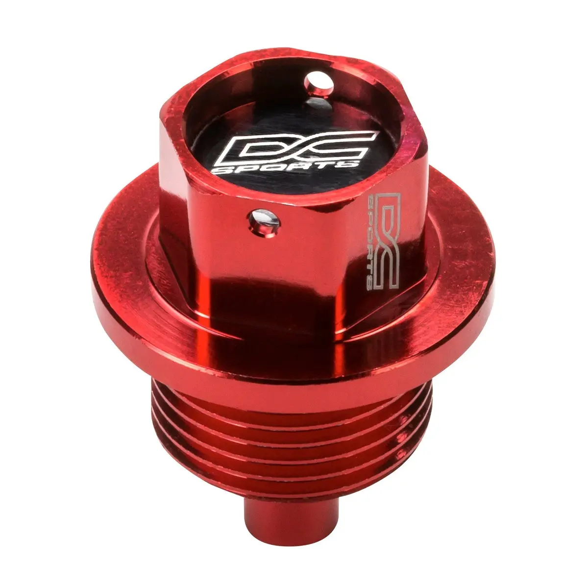 Dc Sports Red Magnetic Drain Plug (Subaru) 1