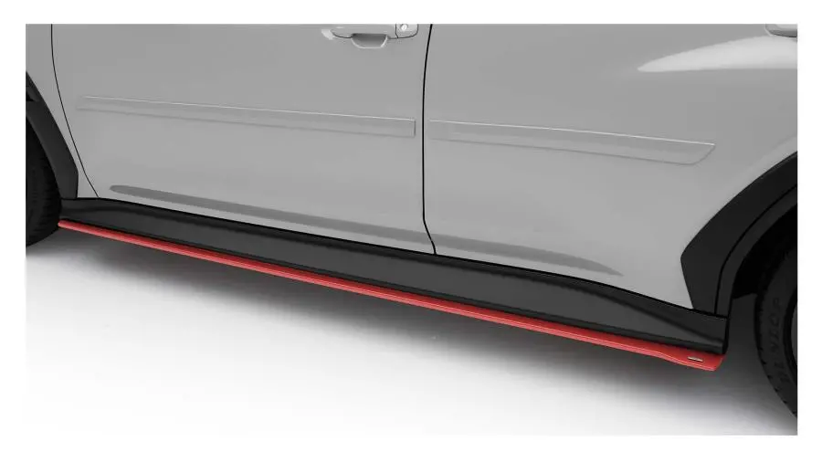 Subaru Oem Sti Side Skirts - Cherry Blossom 22+ Wrx 1