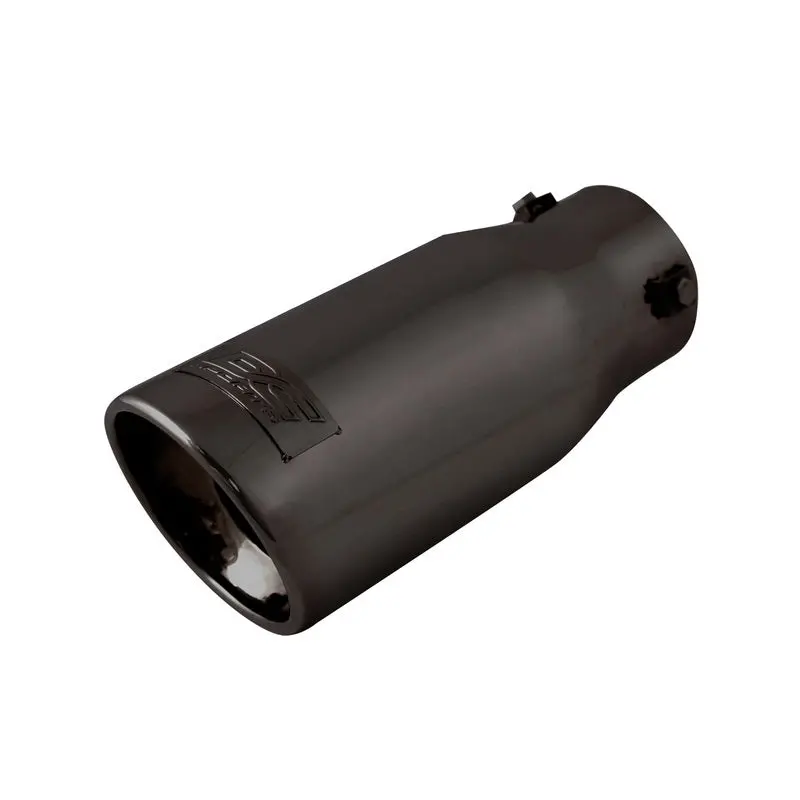 Dc Sport Black Universal Bolt On Exhaust Slant Cut Tip 2.875" Inlet 3.75" Outlet 1