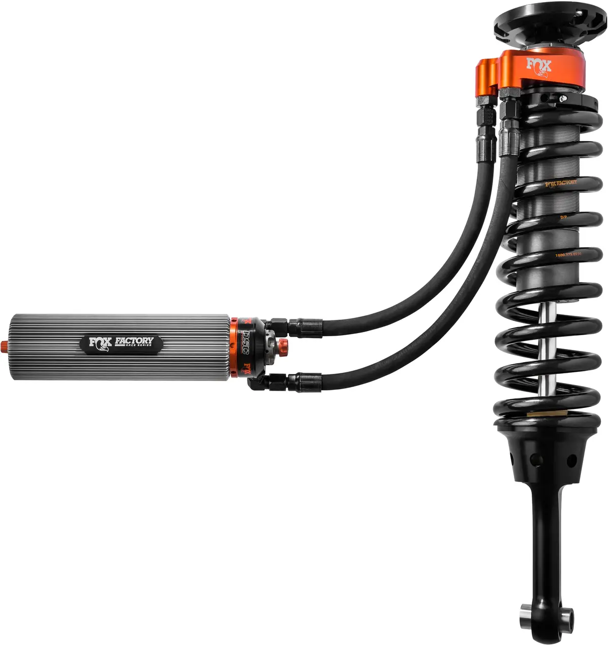 Factory Race 3.0 Internal Bypass Coil-Over Reservoir Shock (Pair) -Adjustable 1
