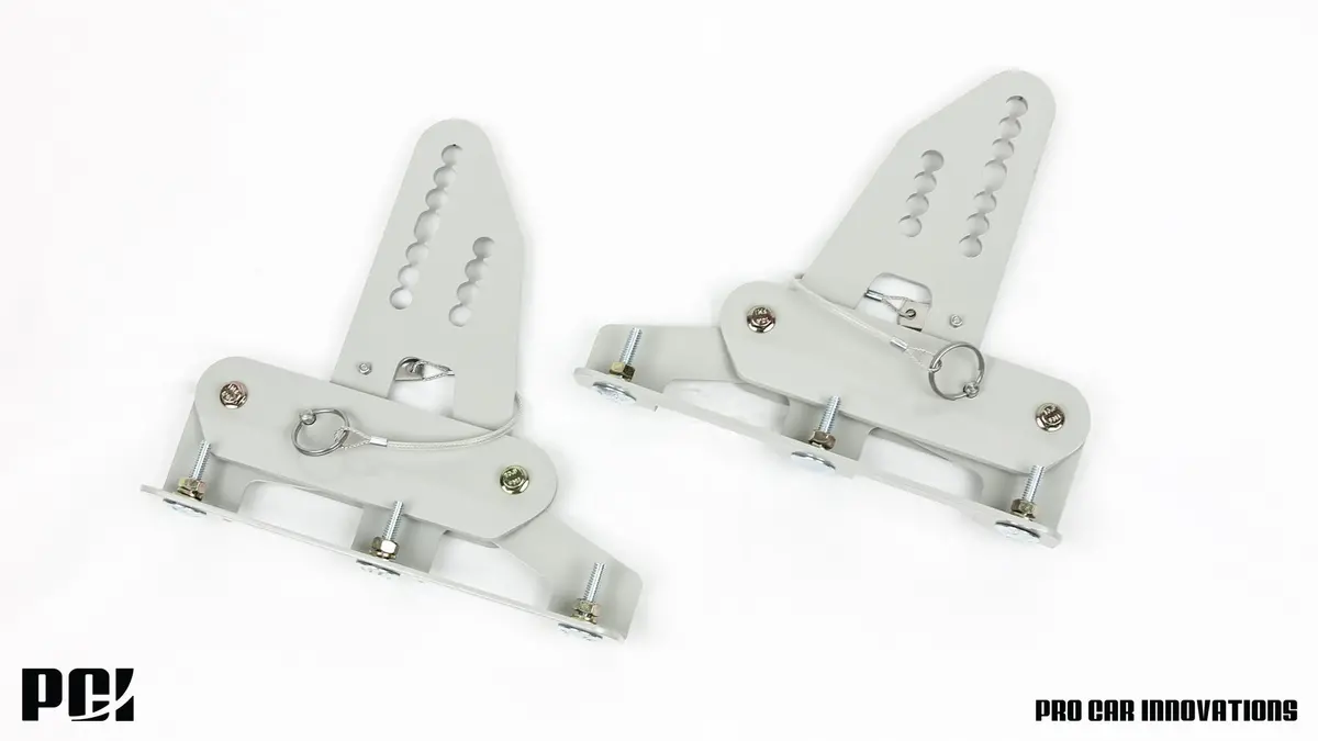 Pci Quick Disconnect Splitter Brackets For 92-00 Civic 94-01 Integra 1