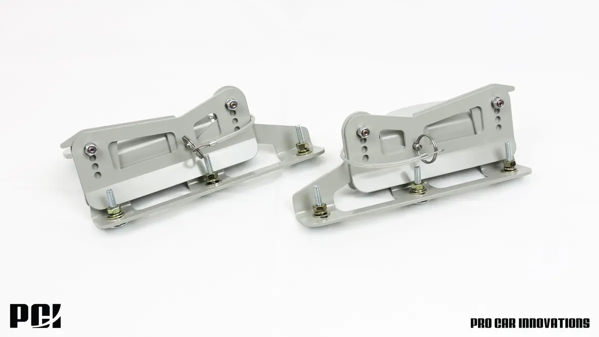 Pci Quick Disconnect Splitter Brackets For 01-06 Rsx 01-05 Civic 1