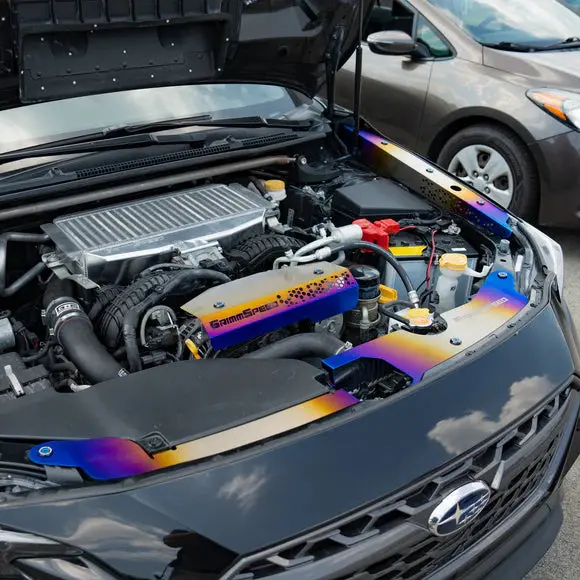 Grimmspeed Titanium Fender Shrouds - 2022+ Subaru Wrx 1